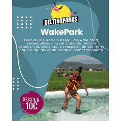 Practica wakeboard y esquí náutico en La Ràpita, el corazón del Delta del Ebro.